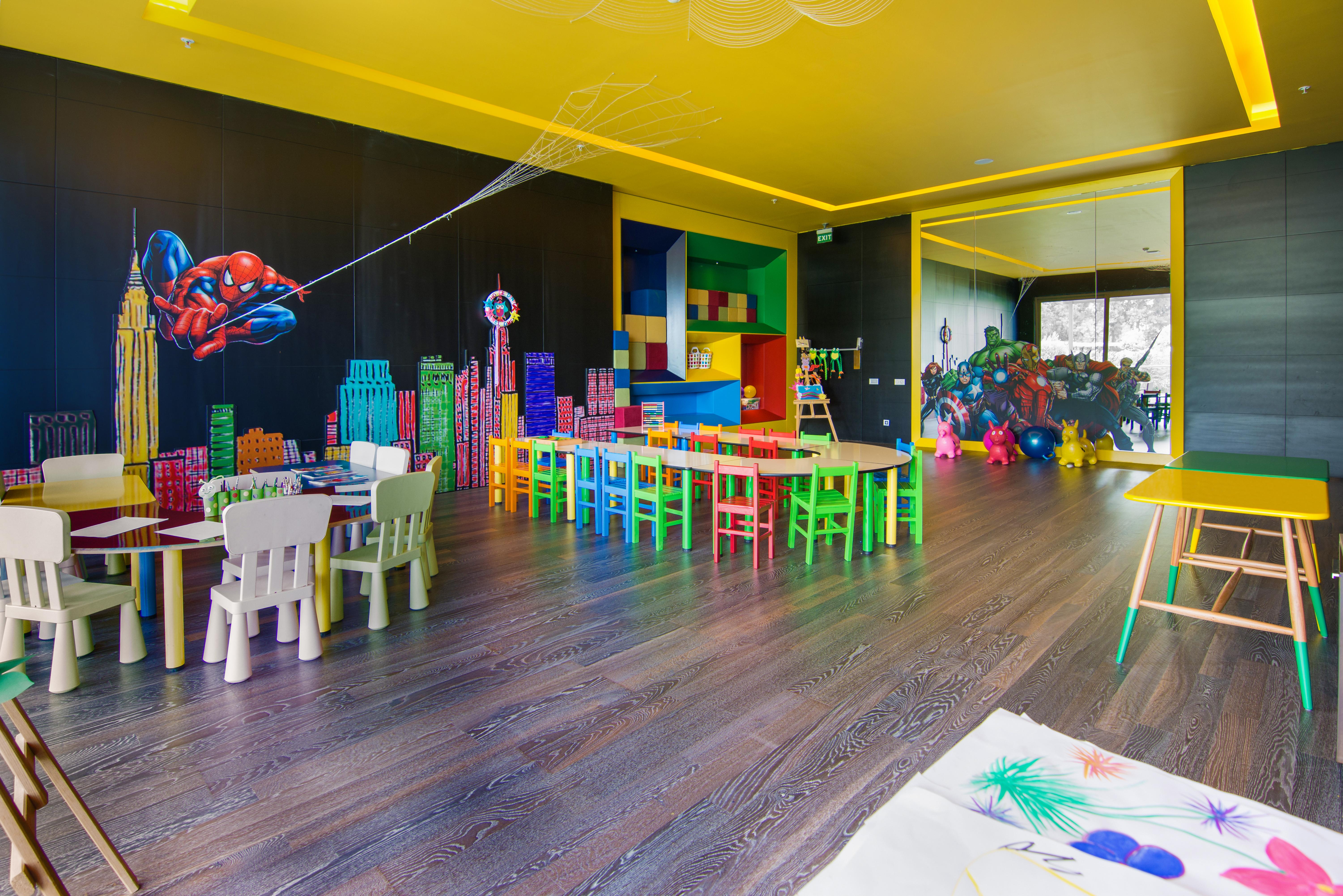 Akra Antalya Hotel Exterior foto The children's club at the hotel