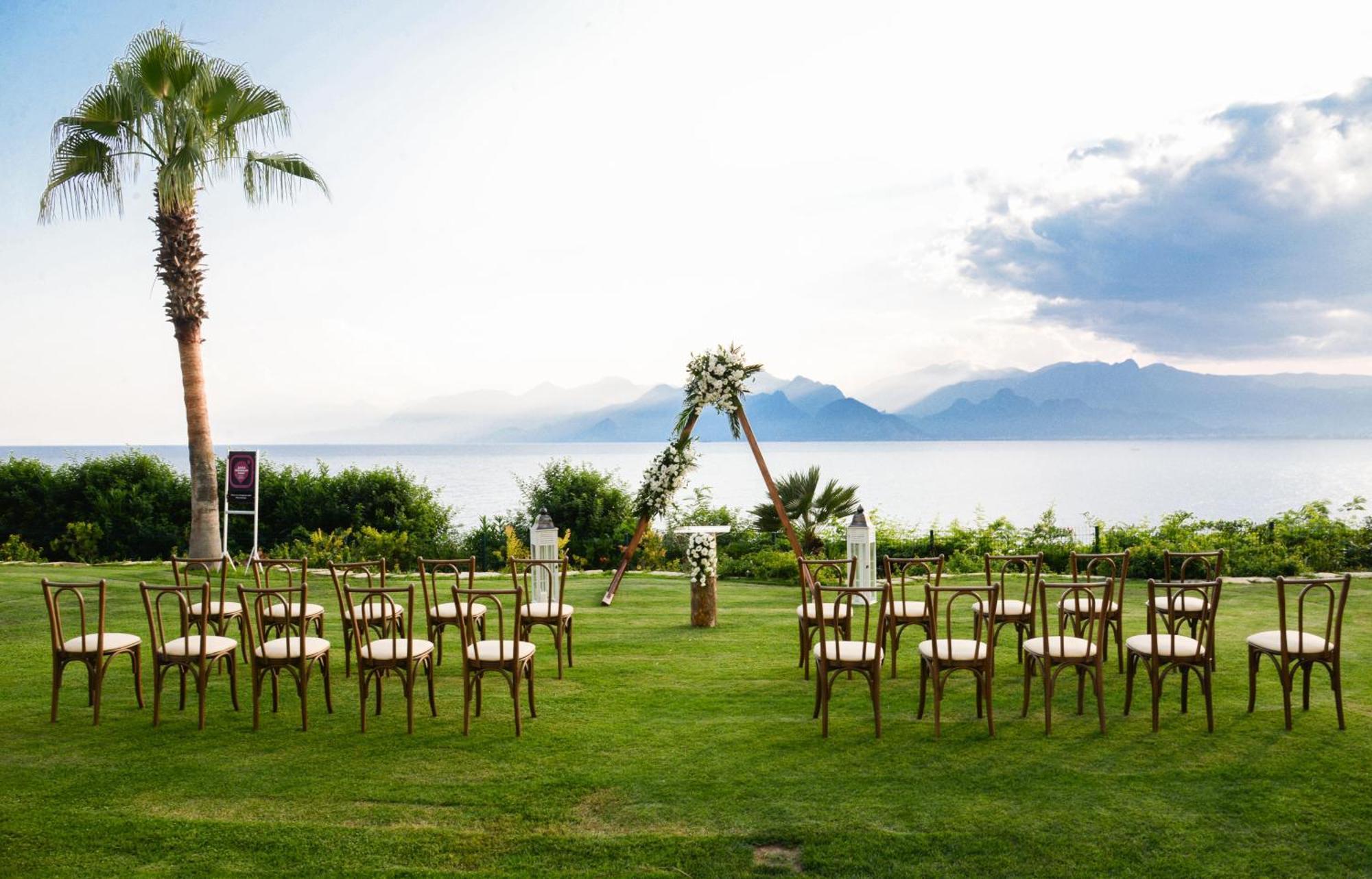 Akra Antalya Hotel Exterior foto Wedding venue